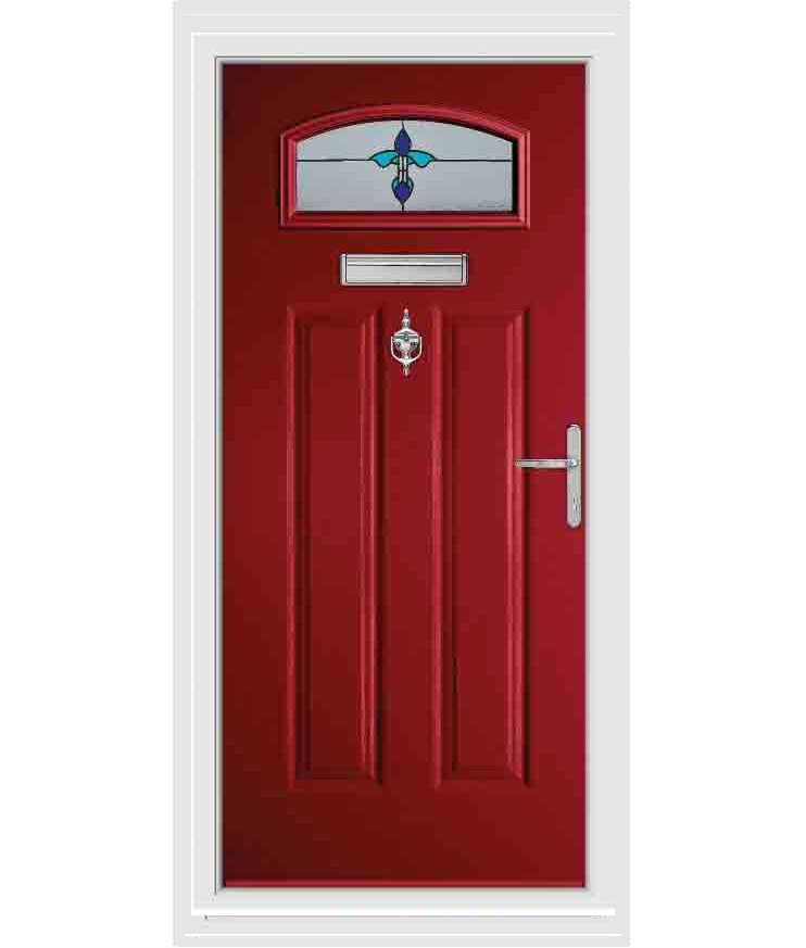 Red Composite Doors