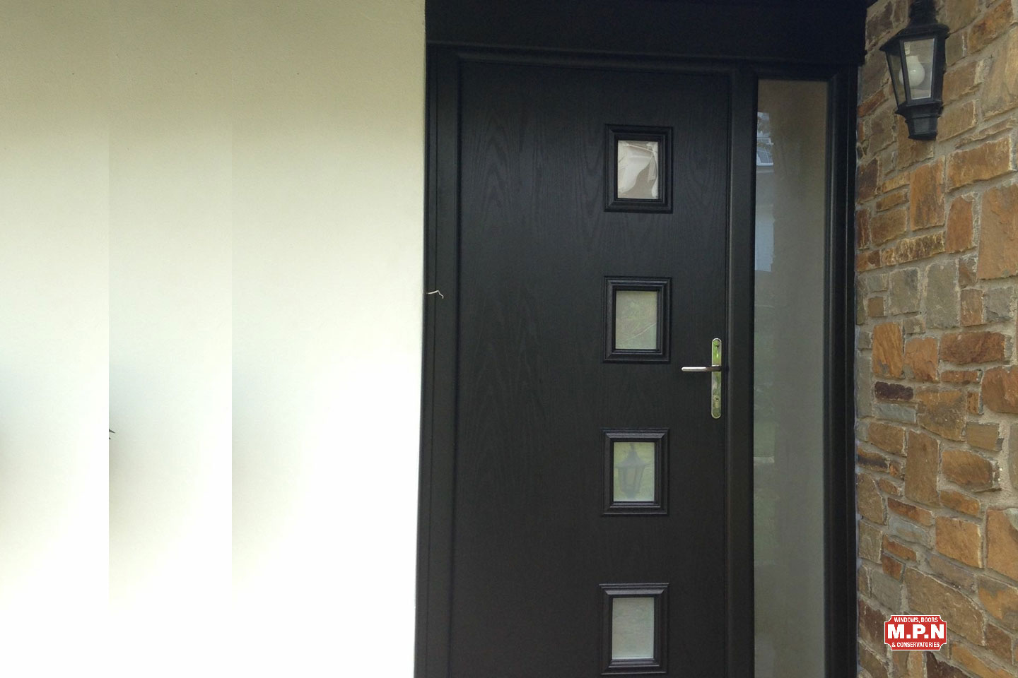 Black Solidor Composite Door